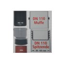 Universal Steckmuffe AIRFIT Plus  für InnenØ 99-105mm für HT-, SML- und Ton-Rohr