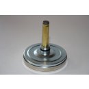 Bimetall Thermometer Zeigerthermometer 0°C-120°C, inkl. Tauchhülse 1/2" Ø 63 mm