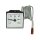 Fernthermometer, Thermometer quadratisch, Einbauthermometer, 0 - 120 °C, analog