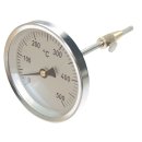Rauchgasthermometer, Rauchgas Thermometer &Oslash; 80 mm, Abgasthermometer 150 mm